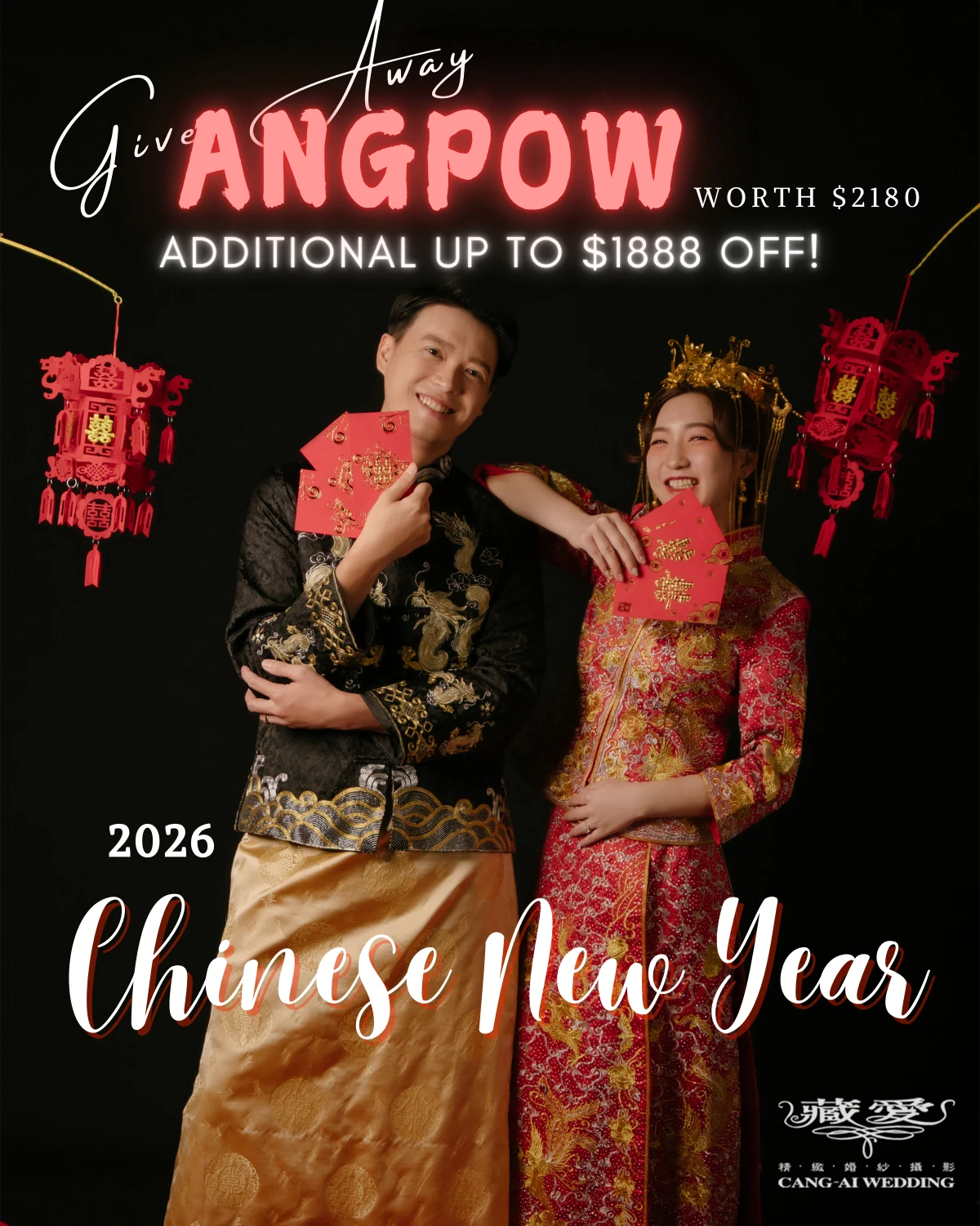CNY Angpow Perks - Pre-Wedding & Actual Day Package Promotion