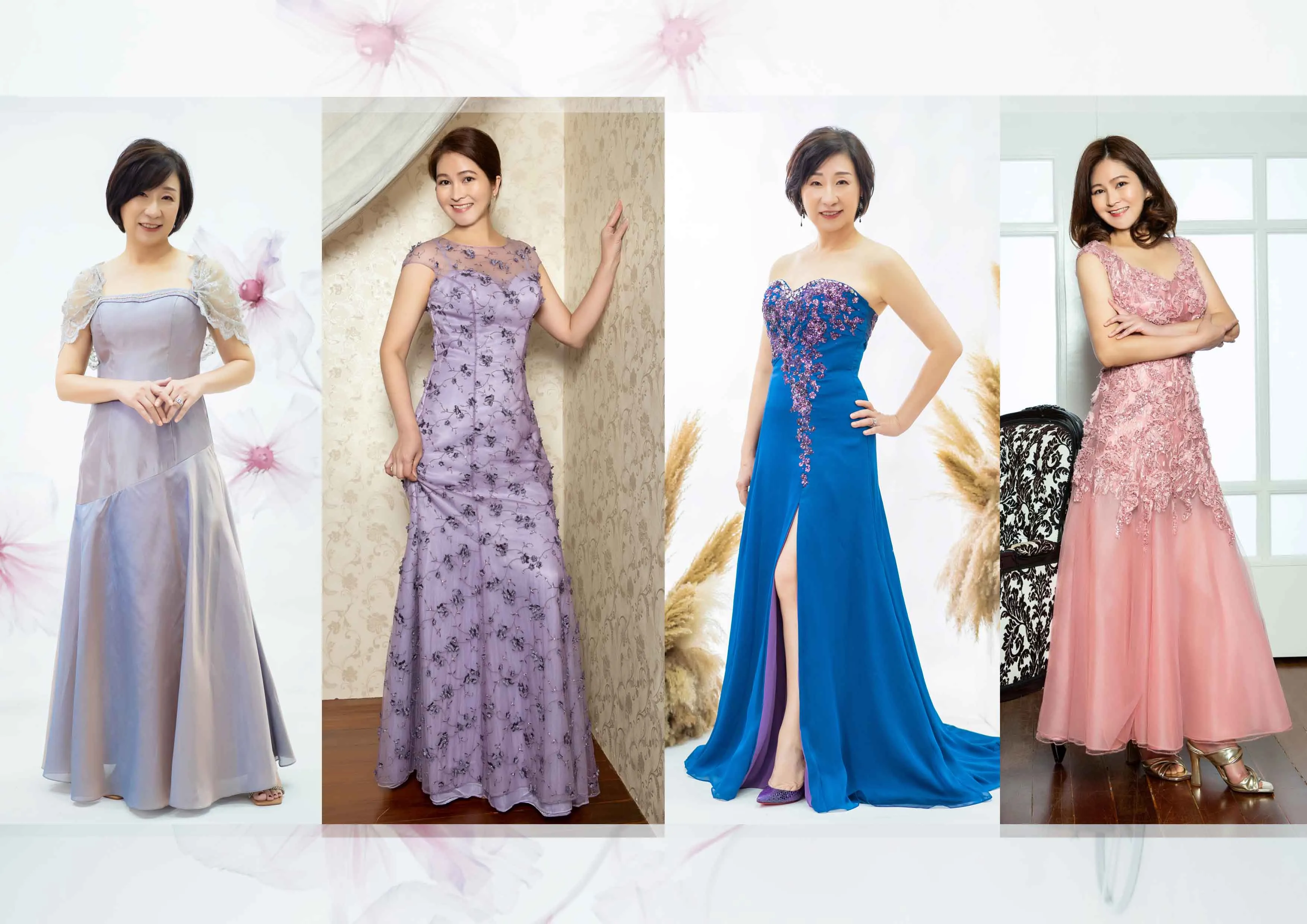 Mother's gowns at Cang-Ai